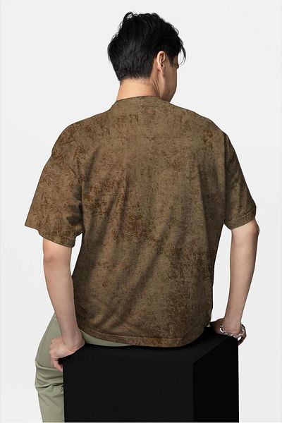 OEM Men's T-shirt, Cotton, Brown Rock, L