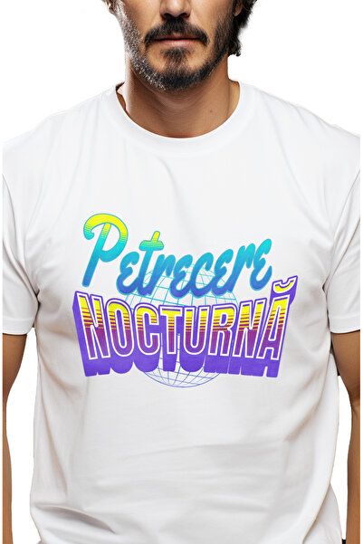 StoryGift Romania Tricou Barbati Petrecere Nocturnă Glob Disco Distractie Cu ...