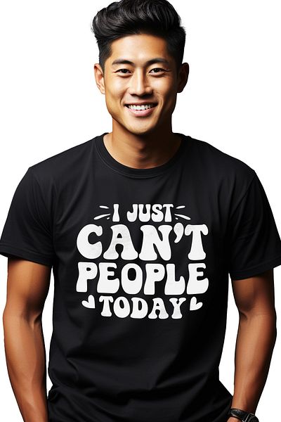 StoryGift Romania Men's T-Shirt With Hearts For Those Who Really Can't Stand People Today With Stg Prints