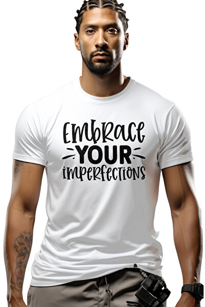 StoryGift Romania Tricou bărbătesc pentru cei care își acceptă imperfecțiunil...