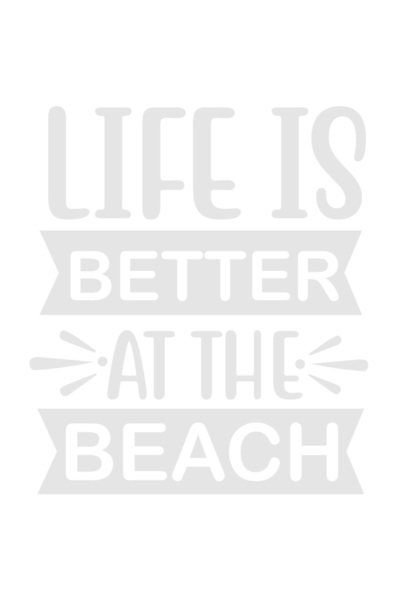 StoryGift Romania Sticker Adeziv 20CM Exterior pentru cei care considera ca viata e mult mai buna pe plaja - mar