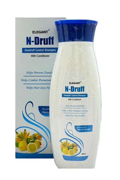 Elegant N-Druff Dandruff Control Shampoo With Conditioner 200ml