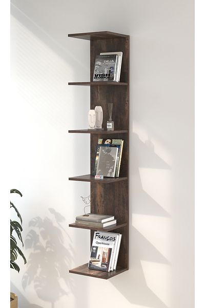 Bofigo Wall Mounted Bookcase Wall Shelf Mars