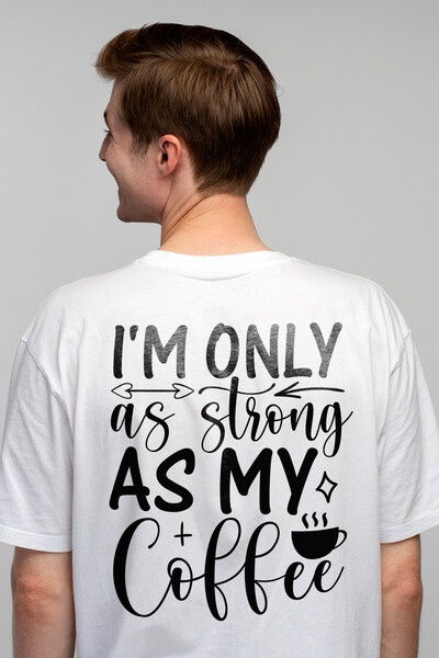 StoryGift Romania Tricou bărbătesc pentru iubitorii de cafea care sunt la fel...