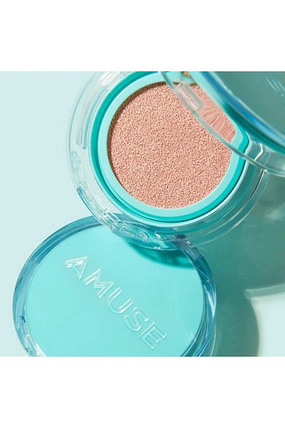 Amuse Vegan cushion foundation with sunscreen, AMUSE, Meta Fixing, SPF45 PA++, 15g #02 Nude