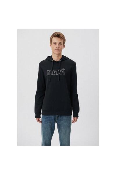 Mavi СУИТШЪР С КАЧУЛКА И ЛОГО