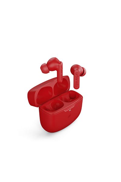 Urbanista Atlanta In-ear Headphones, True Wireless, Bluetooth 5.2, Microphone, Mobile App, Red