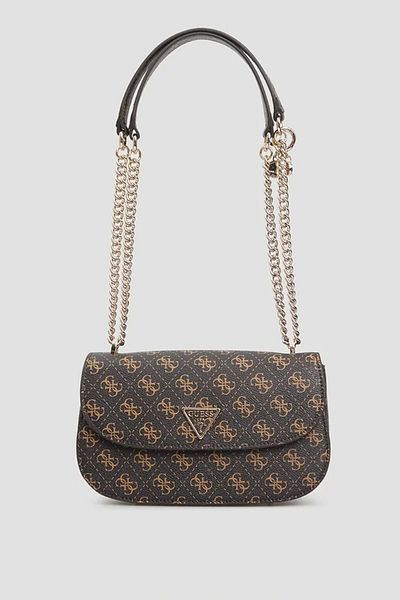 Guess Eco Erıca Cnvrtble Xbody Flap női barna válltáska Hweqg951021-bnl