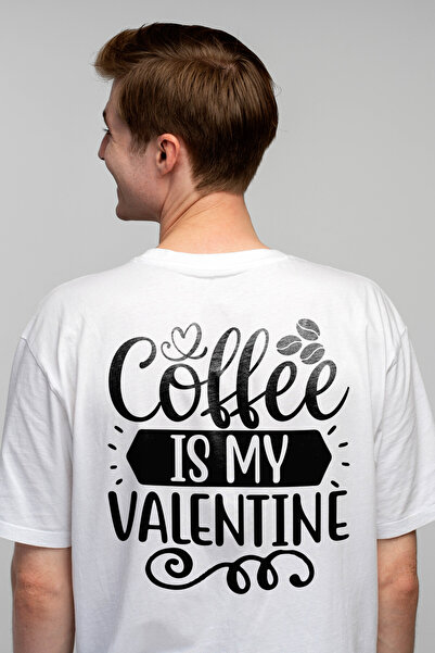StoryGift Romania Tricou Barbati Pentru Iubitorii Cafelei Cu Textul "coffee I...