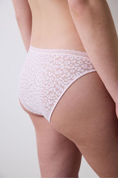Penti Easy Lace V Shape Slip Pink Panties