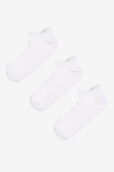 Penti Мъжки бели бамбукови боти чорапи от 3 части