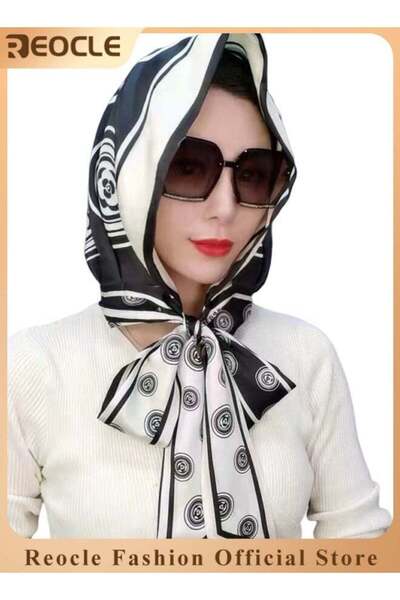 REOCLE Women's Turbans with Double Sided Sun Protection Turban Head Wraps Sof...