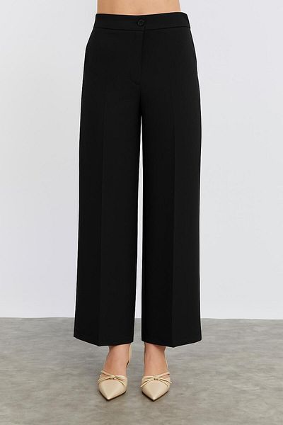 CNR TEKSTİL Women's Loose Cut Fabric Pants