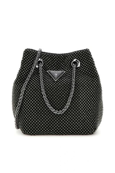 Guess Zalına Pouch жіноча чорна сумка через плече Hwrb9350750-bla