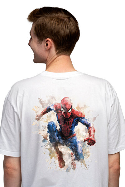 StoryGift Romania Tricou bărbătesc cu supereroi, Marvel, Spider-Man, Peter Pa...