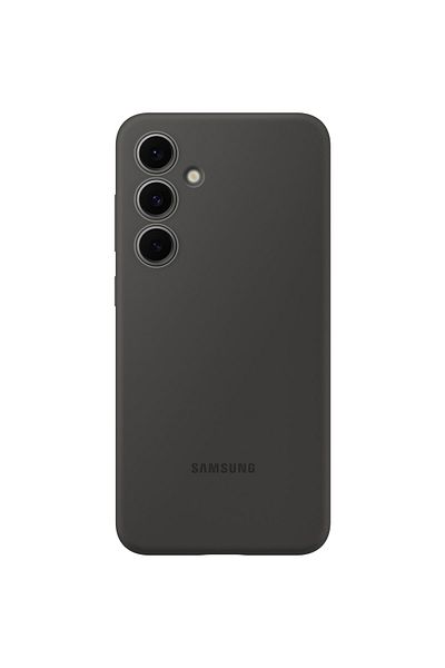 Samsung Silicone Case for Galaxy S24 Fe, Black
