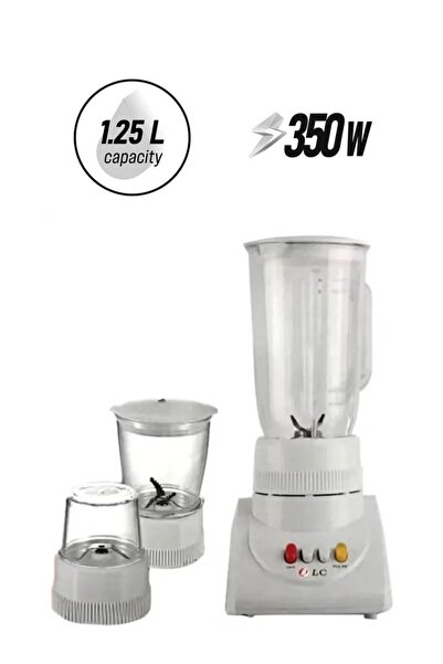 DLC 3-in-1 Electric Blender 1.25 L 350 W -39015 White/clear