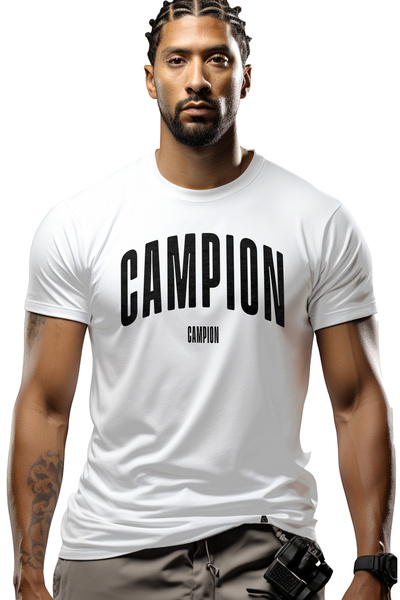 StoryGift Romania Tricou Barbati Cuvantul Campion, Motivational, Self Help, I...