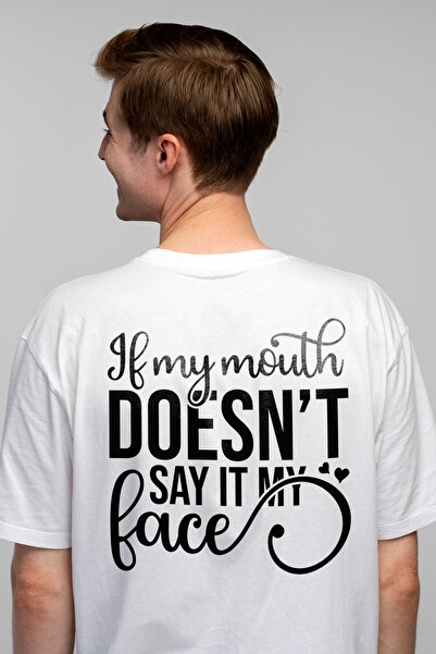 StoryGift Romania Tricou Barbati Cu Mesajul "daca Gura Mea Nu O Spune, Fata M...