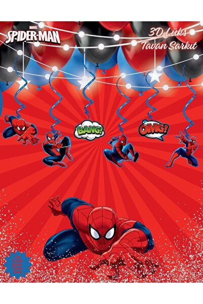 Cadde Süs Κρεμαστό φωτιστικό οροφής 3D πολυτελείας με θέμα Spiderma