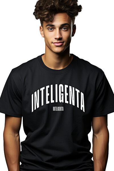 StoryGift Romania Tricou Barbati Cuvantul Inteligenta, Motivational, Self Hel...