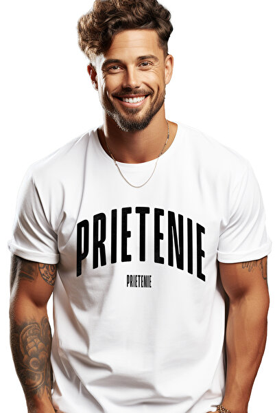 StoryGift Romania Tricou Barbati Cuvantul Prietenie, Motivational, Self Help,...