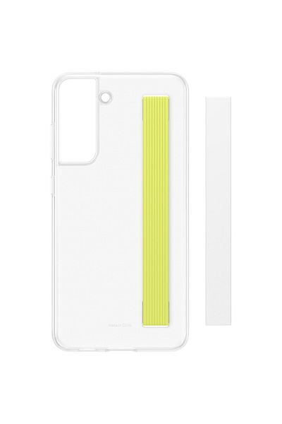 Samsung Clear Strap Cover Protective Case for Galaxy S21 Fe, White