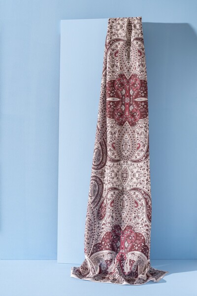 JAWEL Kadın Etnik Desen Soft Şal Prusa 152.04.0003