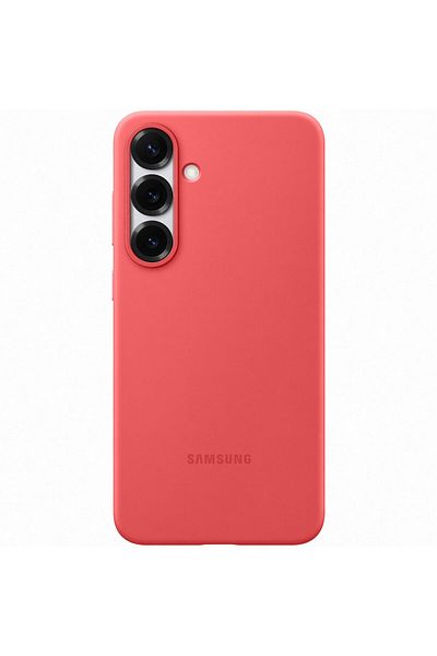 Samsung Silicone Case for Galaxy S25 Plus, Red