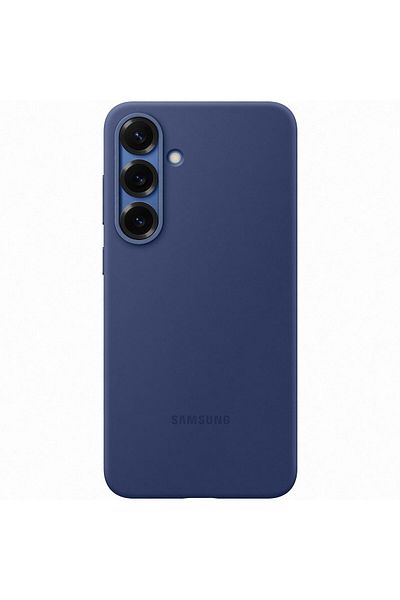 Samsung Protective Silicone Case for Galaxy S25, Blue