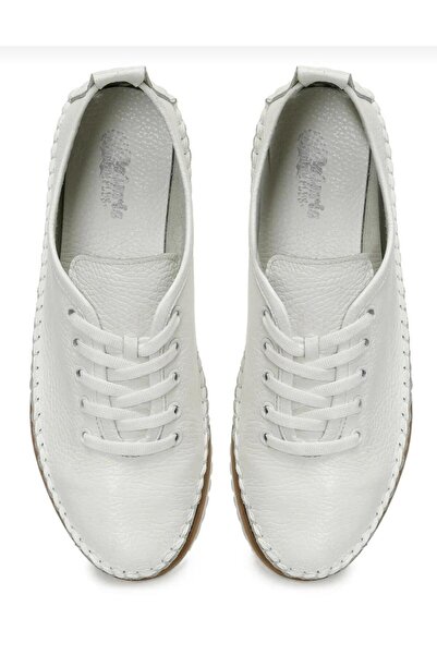 Polaris 166711 36/40 Kadın Hakiki Deri Comfort Taban Bağcıklı Günlük Ayakkabı