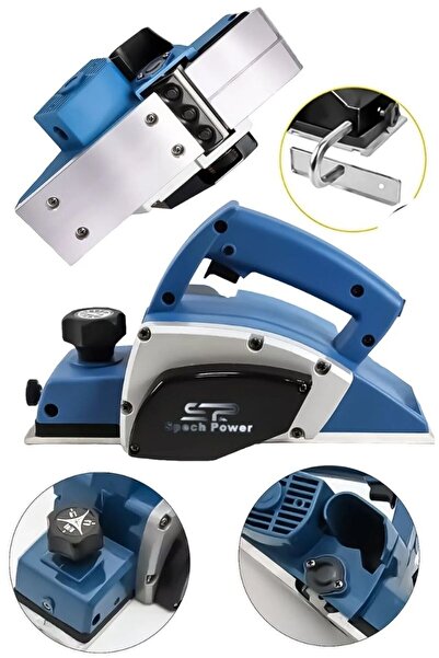 Spech Power 1500 Watt Bakır Sargılı -motor Çelik Şanzumanlı Çift Bıçaklı Plan...