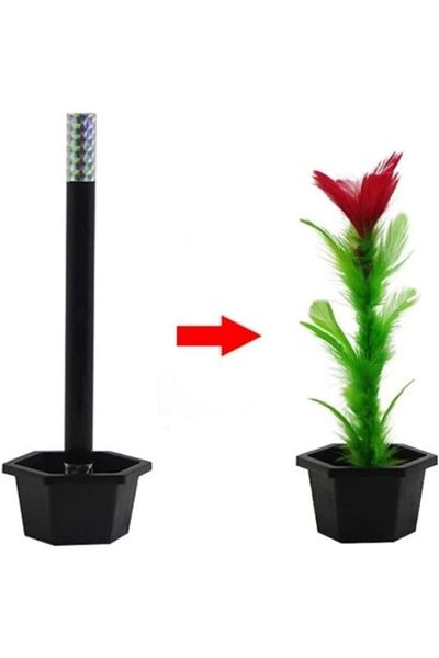 PRATİKOBA Blooming Magic Stick Magic Flower Magic Trick Game