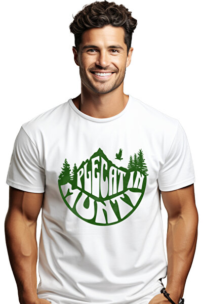 StoryGift Romania Men's T-Shirt Gone to the Mountains Adventure Hiking Campin...
