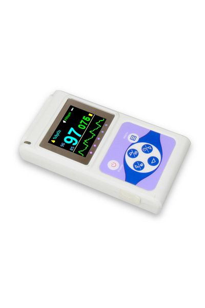 Contec Professional pulse oximeter Contec CMS60D, model 2025, adult sensor, pediatric sensor