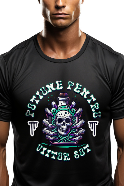 StoryGift Romania Tricou Barbati Potiune Magica Pentru Viitor Sot, Haios Soti...