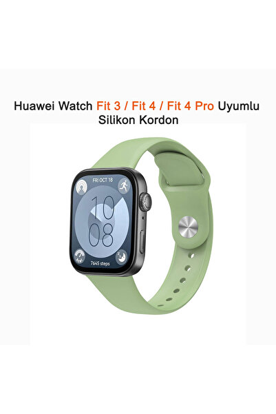 Dexmon Huawei Watch Fit 3 / Fit 4 / Fit 4 Pro Compatible 22mm Silicone Cord S...