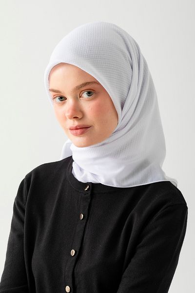 Wega Moda Βαμβακερό ζακάρ κασκόλ, φυσική και κομψή εμφάνιση, βαμβακερό κασκόλ ζακάρ, μαλακό βαμβακερό κασκόλ.