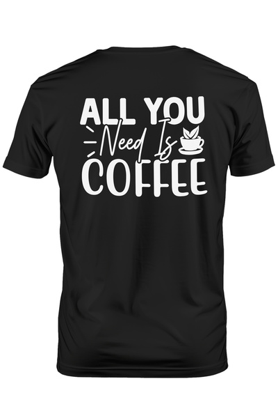 StoryGift Romania Tricou Barbati Pentru Iubitorii De Cafea Cu Mesajul In Engl...