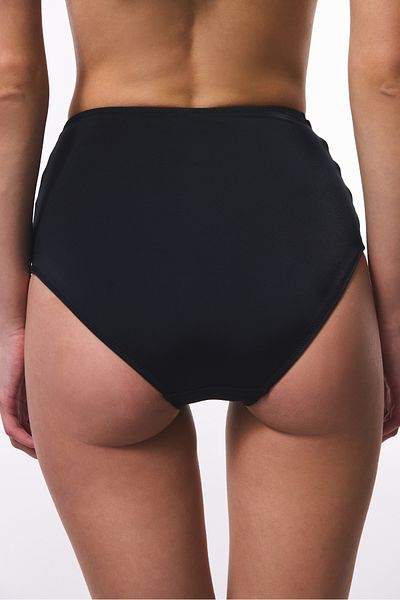 Penti Schwarzer High Fashion Bikini-Unterteil mit hoher Taille