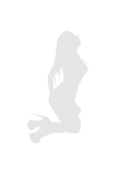 StoryGift Romania Sticker Eticheta 50CM Exterior cu o femeie sexy - pantofi , Vinyl Alb, 50 cm