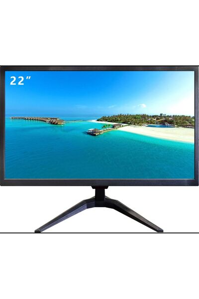 ONS 22" Profesyonel LED Monitör | HDMI VGA RCA USB Girişli | 5ms Tepki Süresi | Duvara Monte Edilebilir