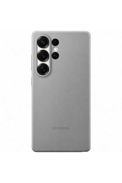 Samsung Kindsuit Leather Case for Galaxy S25 Ultra, Gray