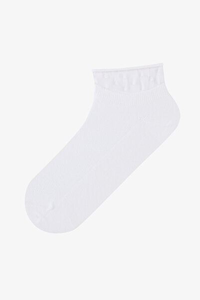 Penti Tulle Point 3-Piece Pink White Booties Socks