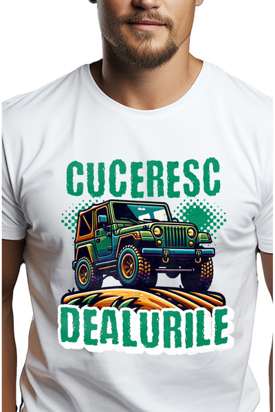 StoryGift Romania Ανδρικό T-Shirt Κατακτήστε τις Λόφους Περιπέτεια με Οχήματα...