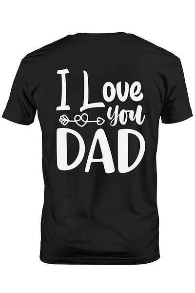 StoryGift Romania Men's T-Shirt For A Mother Who Loves Her Father - Appreciation With Print On Back, 100%stg