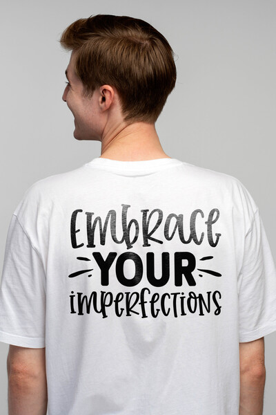 StoryGift Romania Tricou Barbati Pentru Cei Care Isi Imbratiseaza Imperfectiu...