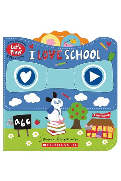Cartwheel Books أنا أحب المدرسة، كتاب دعونا نلعب