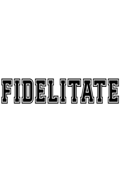 StoryGift Romania Sticker Autocolant 70CM Fidelitate, Mesaj Motivational, Text Inspirational, Self Care cu Margi