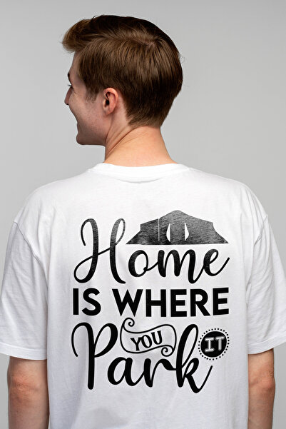 StoryGift Romania Tricou Barbati pentru cei care calatoresc cu rulota dupa ei...